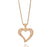 Iced Out Heart Necklace