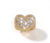 Baguette Heart Ring